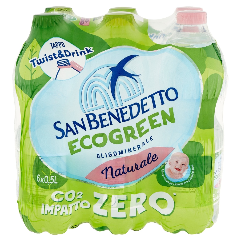 ACQUA S.BENEDETTO F.POLLINO NAT.ML500X6X4         