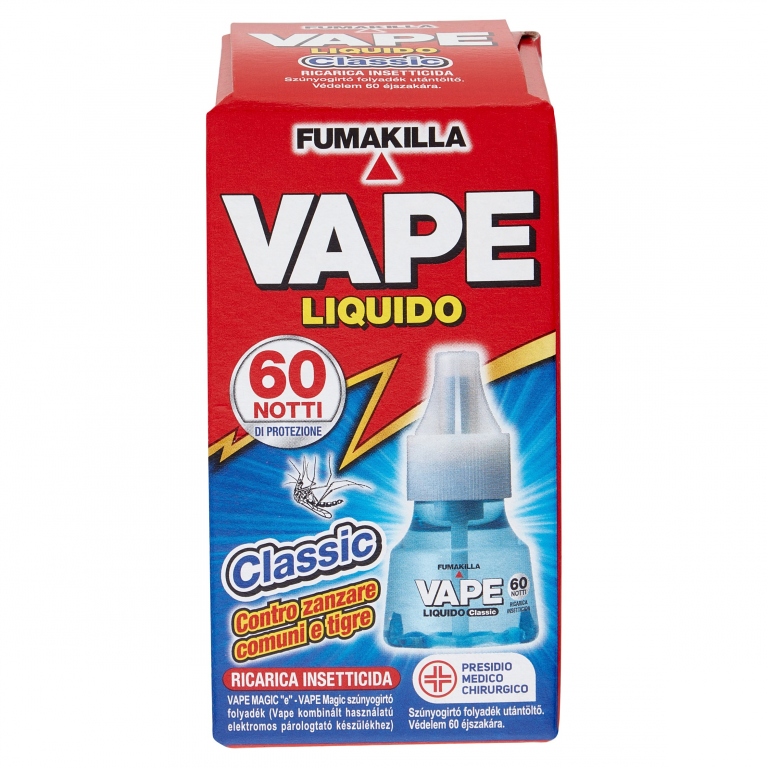 VAPE RICARICA LIQUIDO CLASSIC 60 NOTTI            