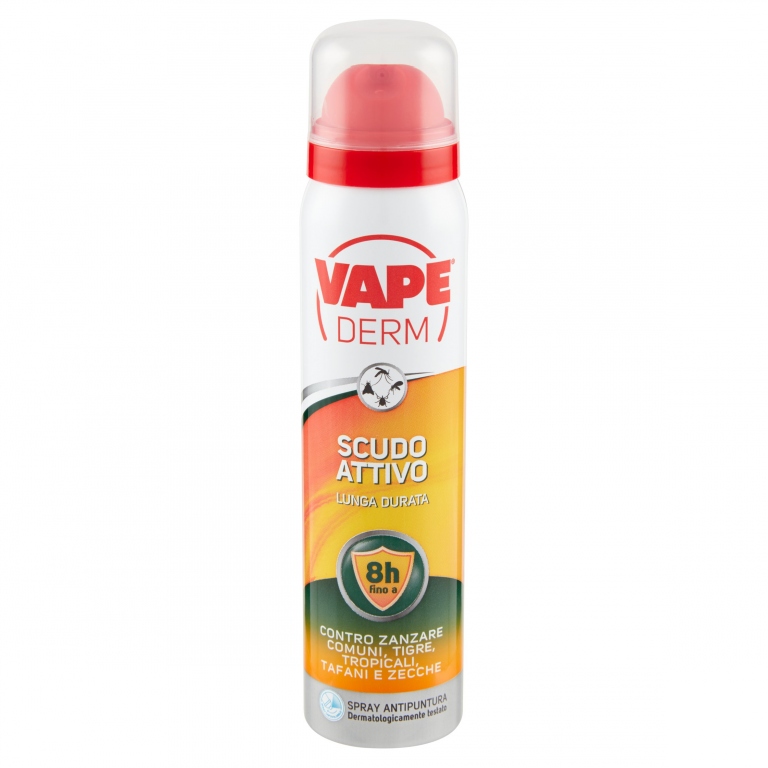 VAPE DERM SCUDO ATTIVO SPRAY ML.100               