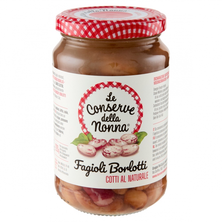 FAGIOLI BORLOTTI CONSERVE NONNA GR.360            