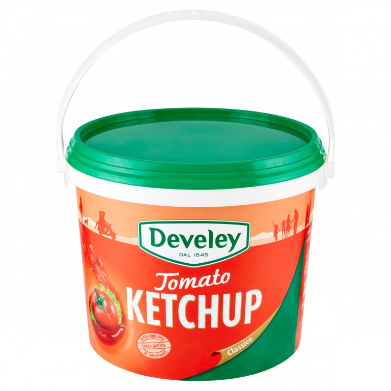 KETCHUP TOMATO DEVELEY KG.5 SECCHIELLO            