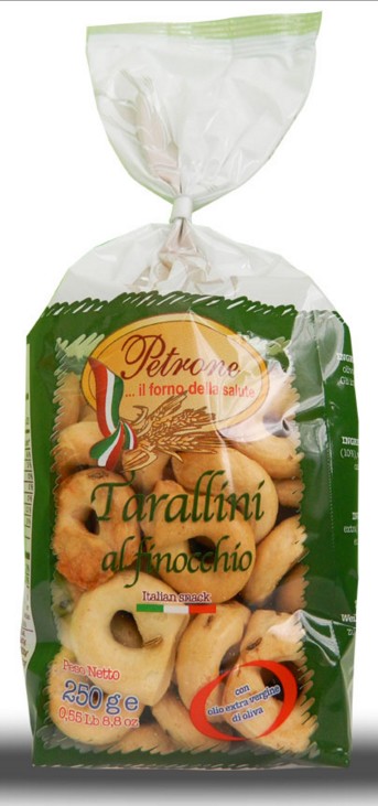 TARALLINI AL FINOCCHIO PETRONE GR.250             