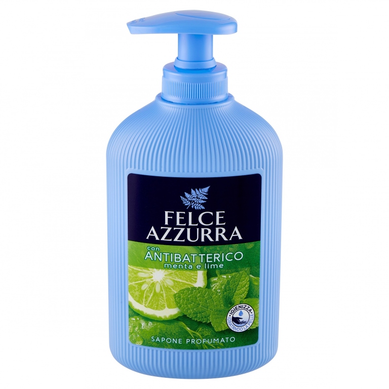SAP.LIQ.FELCE AZZ.ML.300 ANTIBATTERICO MENTA LIME 
