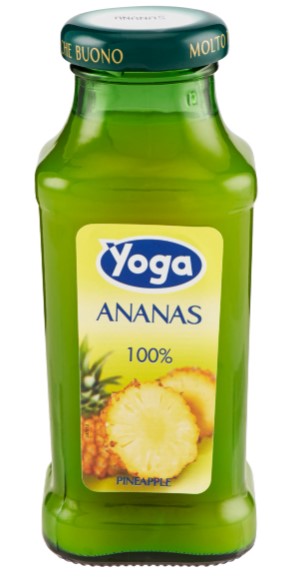 SUCCHI YOGA BAR ANANAS 100% ML.200X24             