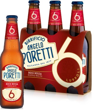 BIRRA PORETTI 6 LUPPOLI CL.33X3                   