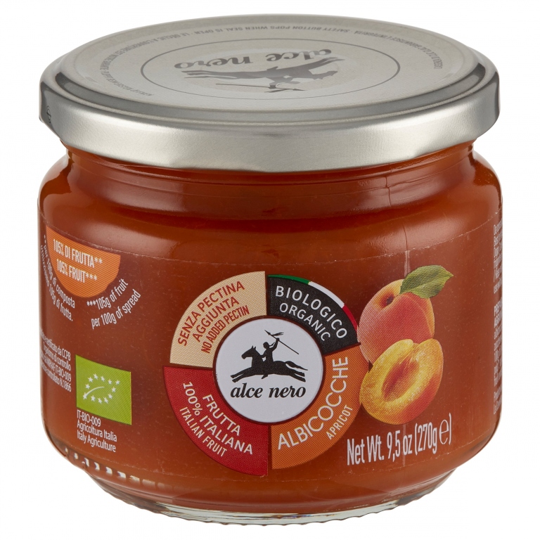 COMPOSTA DI ALBICOCCHE BIO ALCE NERO GR.270       