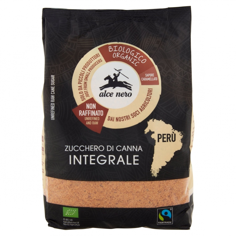 ZUCCHERO DI CANNA INTEGRALE BIO ALCE NERO G500    