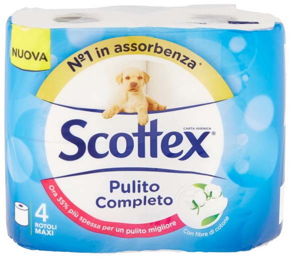 CARTA IG.SCOTTEX MAXI PULITO COMPLETO PZ.4        