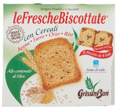 GRISSIN BON FETTE AI CEREALI GR.250               