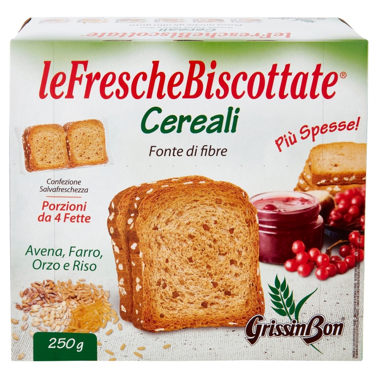 GRISSIN BON FETTE AI CEREALI GR.250               