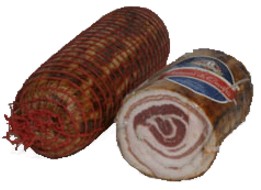 PANCETTA ARROTOLATA BRUNELLO AL KG. 1/2 SV        