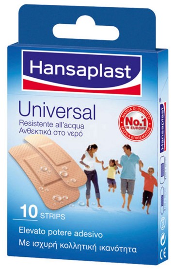 CEROTTO HANSAPLAST PZ.10 UNIVERSAL ASSORTITI      