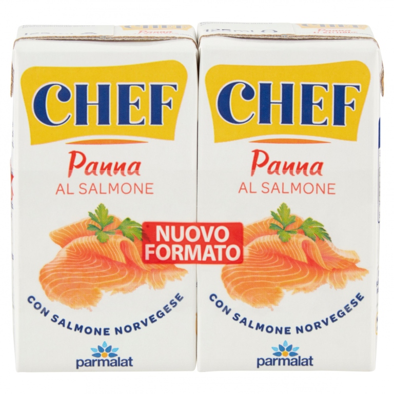 PANNA DA CUCINA CHEF SALMONE GR.125X2             