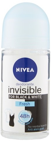 DEO NIVEA ROLL-ON INV. FRESH BLACK&WHITE ML.50    