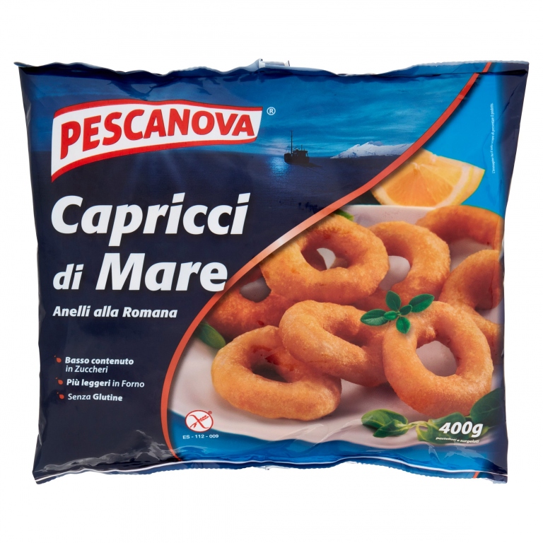 CAPRICCI DI MARE PESCANOVA S/GLUTINE G.400        