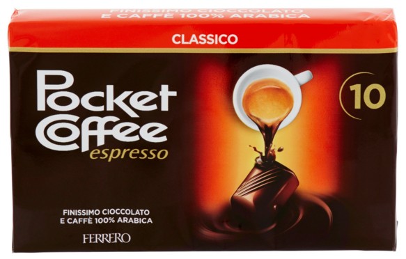 FERRERO POCKET COFFEE T(5X2)X16 GR.125            