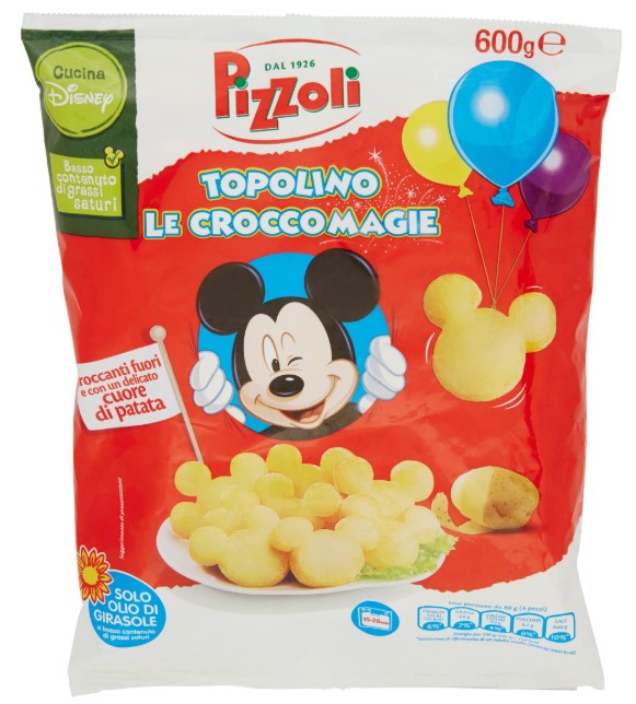 TOPOLINO LE CROCCOMAGIE PIZZOLI GR.600            