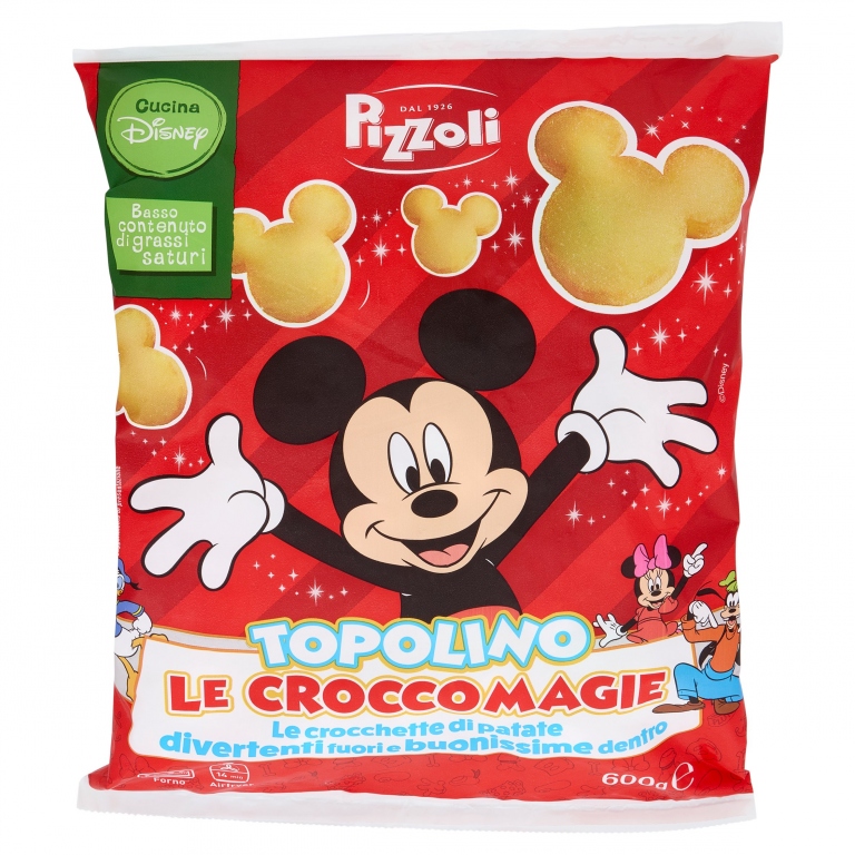 TOPOLINO LE CROCCOMAGIE PIZZOLI GR.600            