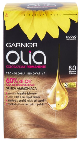 COLOR. OLIA BIONDO CHIARO N.8 GARNIER             