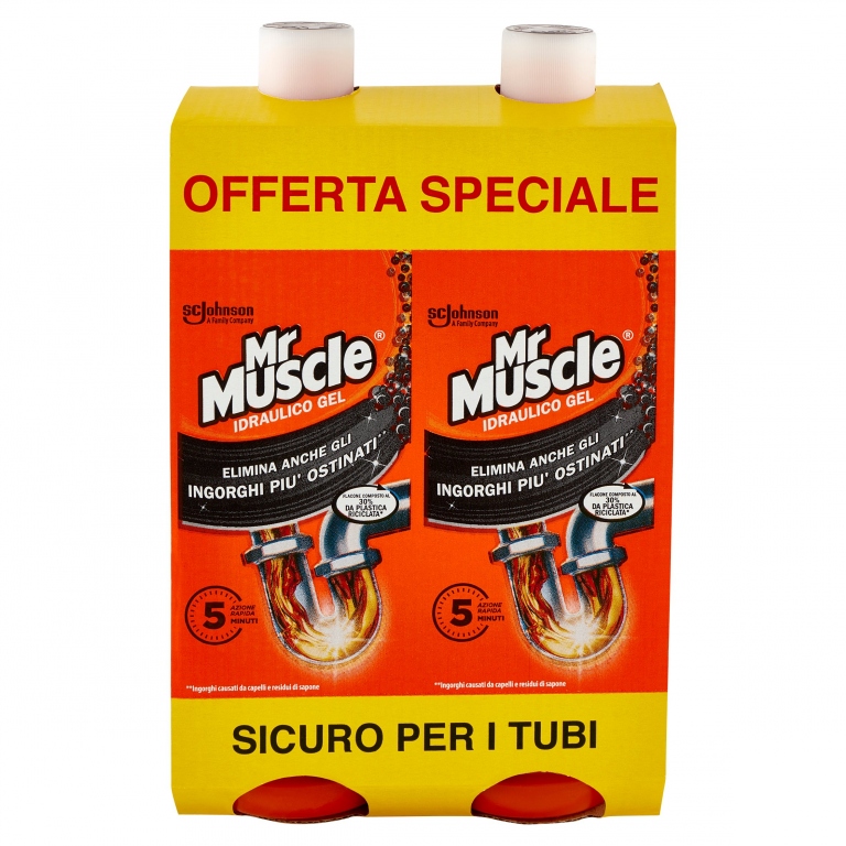 MR.MUSCOLO IDRAULICO GEL BIPACCO LT.1             