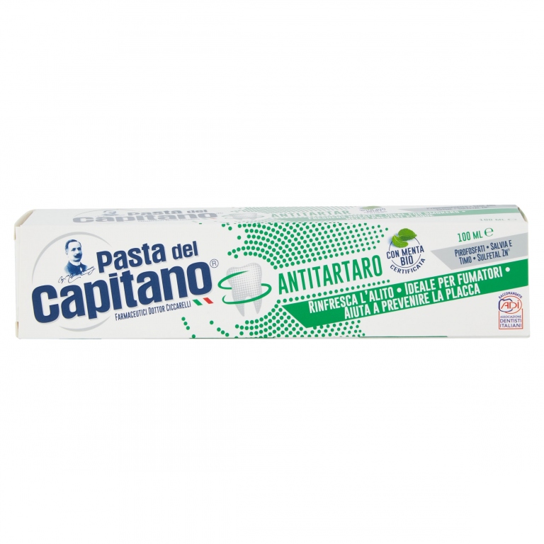 DENT.PASTA DEL CAPITANO NEW ML.100 ANTITARTARO    