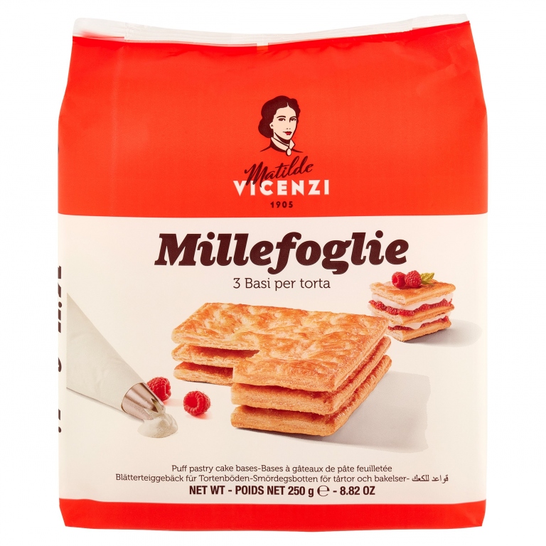 SFOGLIA PER TORTE VICENZI GR250                   