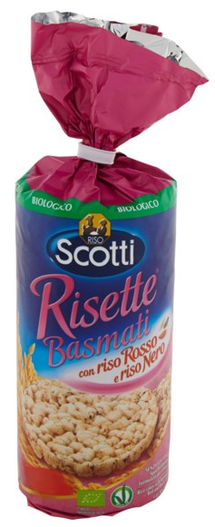 SCOTTI RISETTE GALLETTE BASMATI GR120             