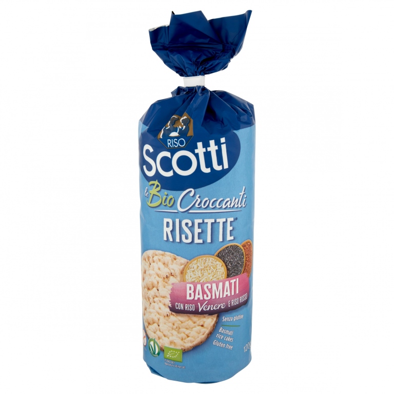 SCOTTI RISETTE GALLETTE BASMATI GR120             