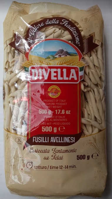 PASTA DIVELLA FUSILLI AVELL.ARTIGIANALI GR.500    