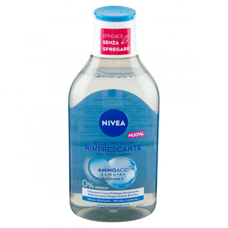 ACQUA MICELLARE NIVEA PELLE NORMALE ML.400        