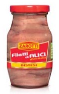 FILETTI ACCIUGHE ZAROTTI GR.140 OLIO GIRASOLE     