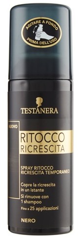 RITOCCO RICRESCITA NERO SPRAY TESTANERA           