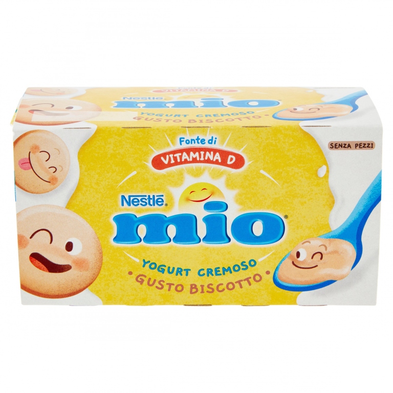 YOGURT MIO BISCOTTO GR.125X2                      