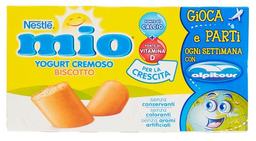 YOGURT MIO BISCOTTO GR.125X2                      