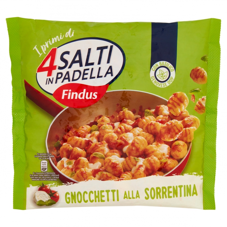 FINDUS 4 SALTI GNOCCHETTI SORRENTINA GR.550       