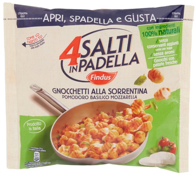 FINDUS 4 SALTI GNOCCHETTI SORRENTINA GR.550       