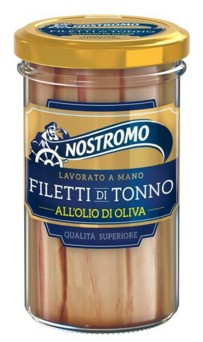 TONNO NOSTROMO O.O FILETTI GR.180 VETRO           