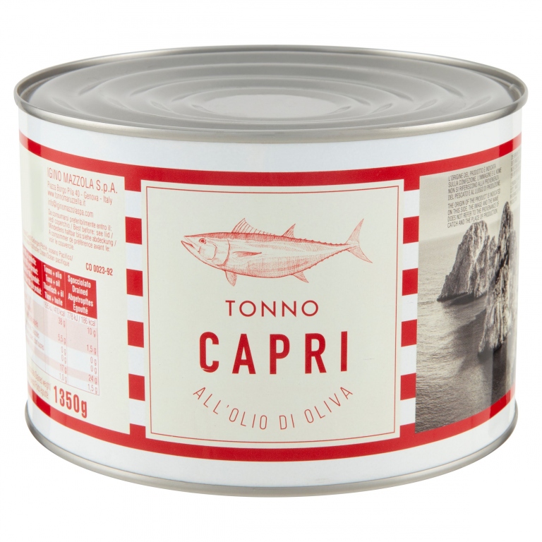 TONNO CAPRI O.O. GR1630 LATTA                     