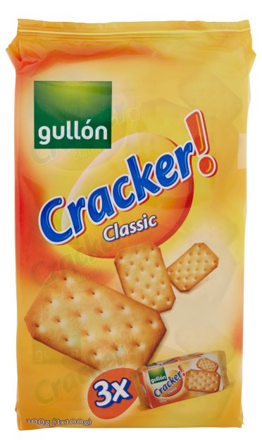 CRACKERS GULLON RETTANGOLARI MPK 3X100G           