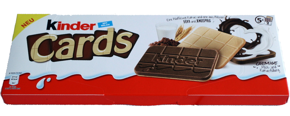 FERRERO KINDER CARDS T2X5                         