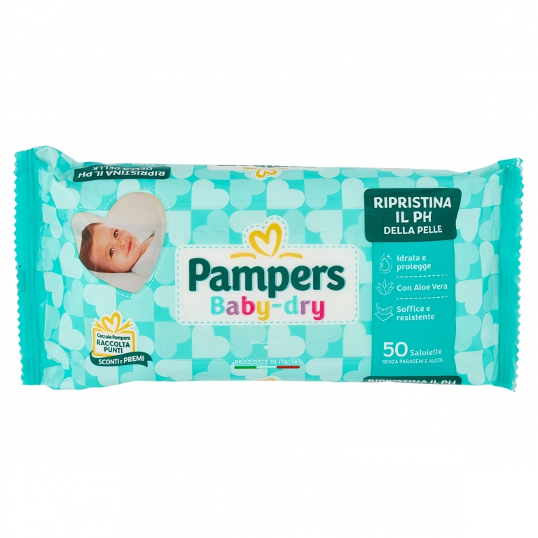 SALV.PAMPERS BABY FRESH PZ.50                     