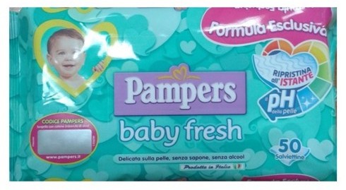 SALV.PAMPERS BABY FRESH PZ.50                     