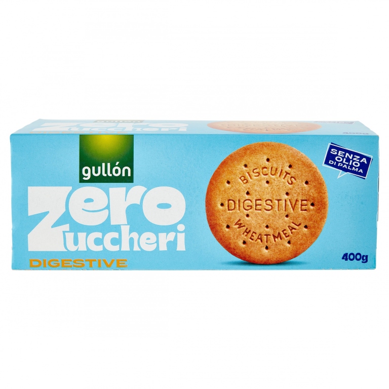 BISC.GULLON DIGESTIVE ZERO ZUCCHERI 400G          