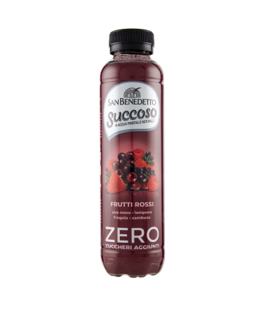 SUCCOSO S.BENED.ZERO FRUTTI ROSSI CL.40 PET       