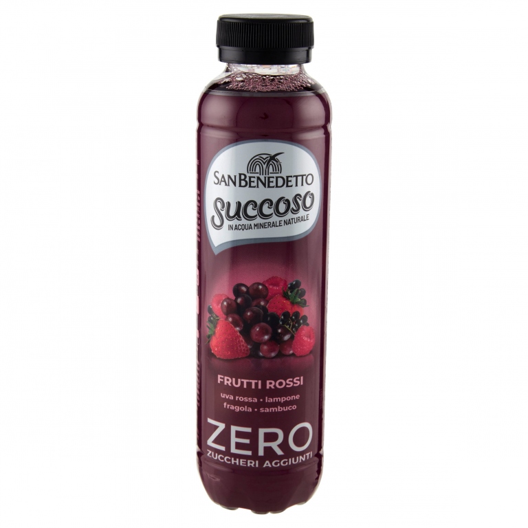 SUCCOSO S.BENED.ZERO FRUTTI ROSSI CL.40 PET       