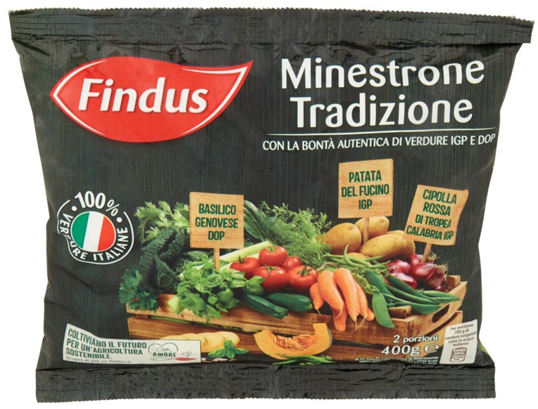 MINESTRONE TRADIZIONE FINDUS NEW GR.400           