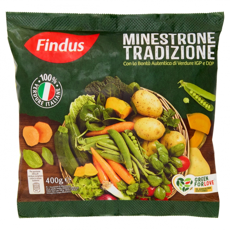 MINESTRONE TRADIZIONE FINDUS NEW GR.400           