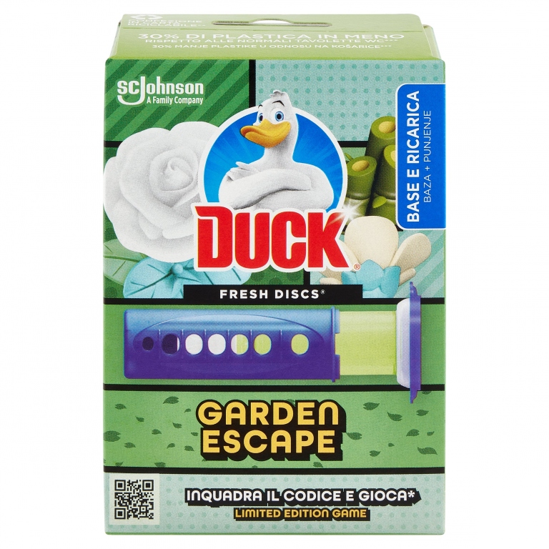 DUCK FRESH DISCS BASE MAGIC GARDEN TROPICAL       