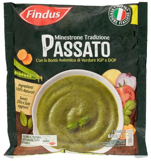 MINESTRONE TRADIZIONE IL PASSATO FINDUS GR.600    