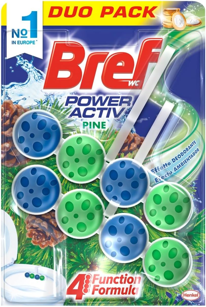 BREF WC POWER DUOPACK ACTIVE PALLINE 50X2         